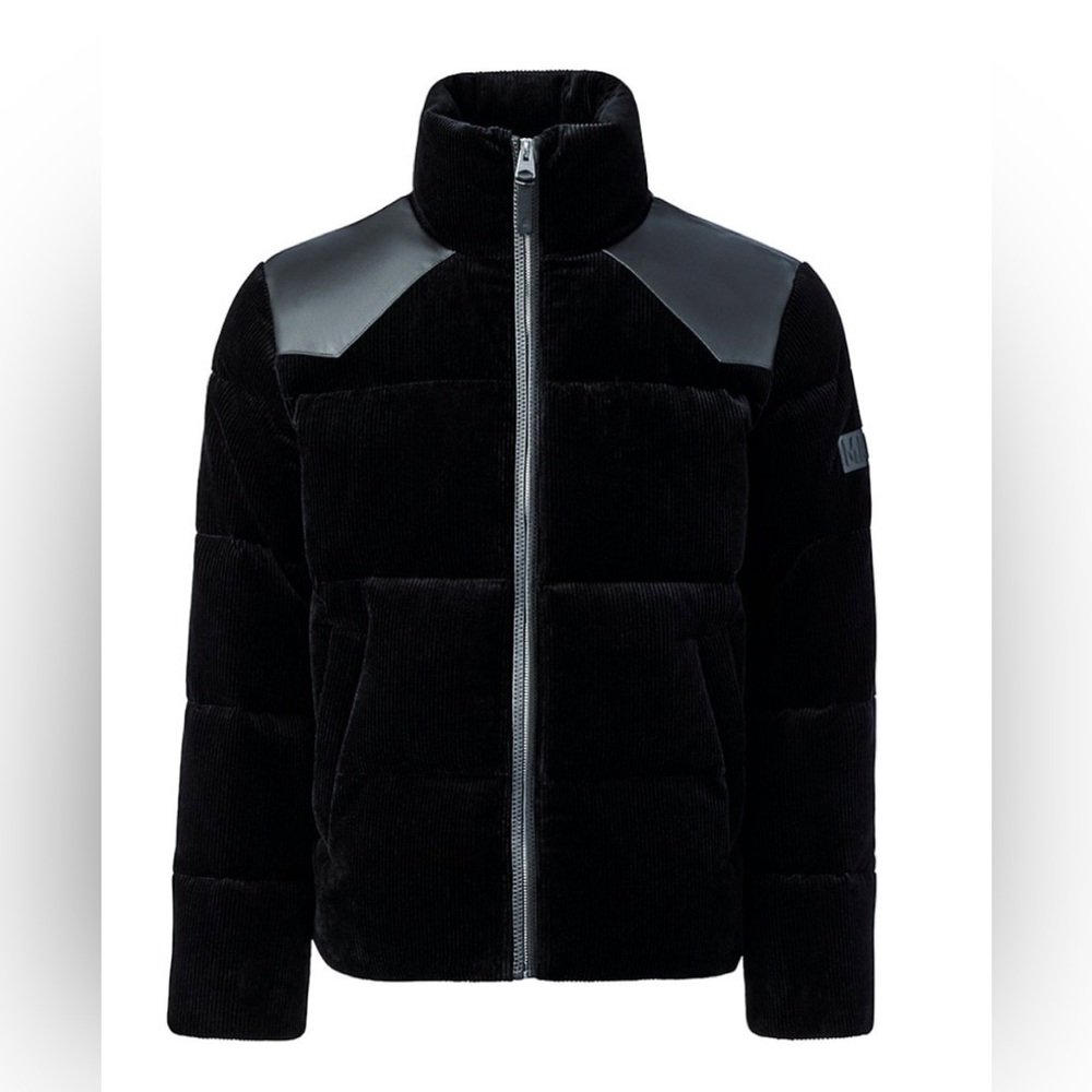 Mackage Mens Rocco Corduroy Down Jacket Sz 44/L